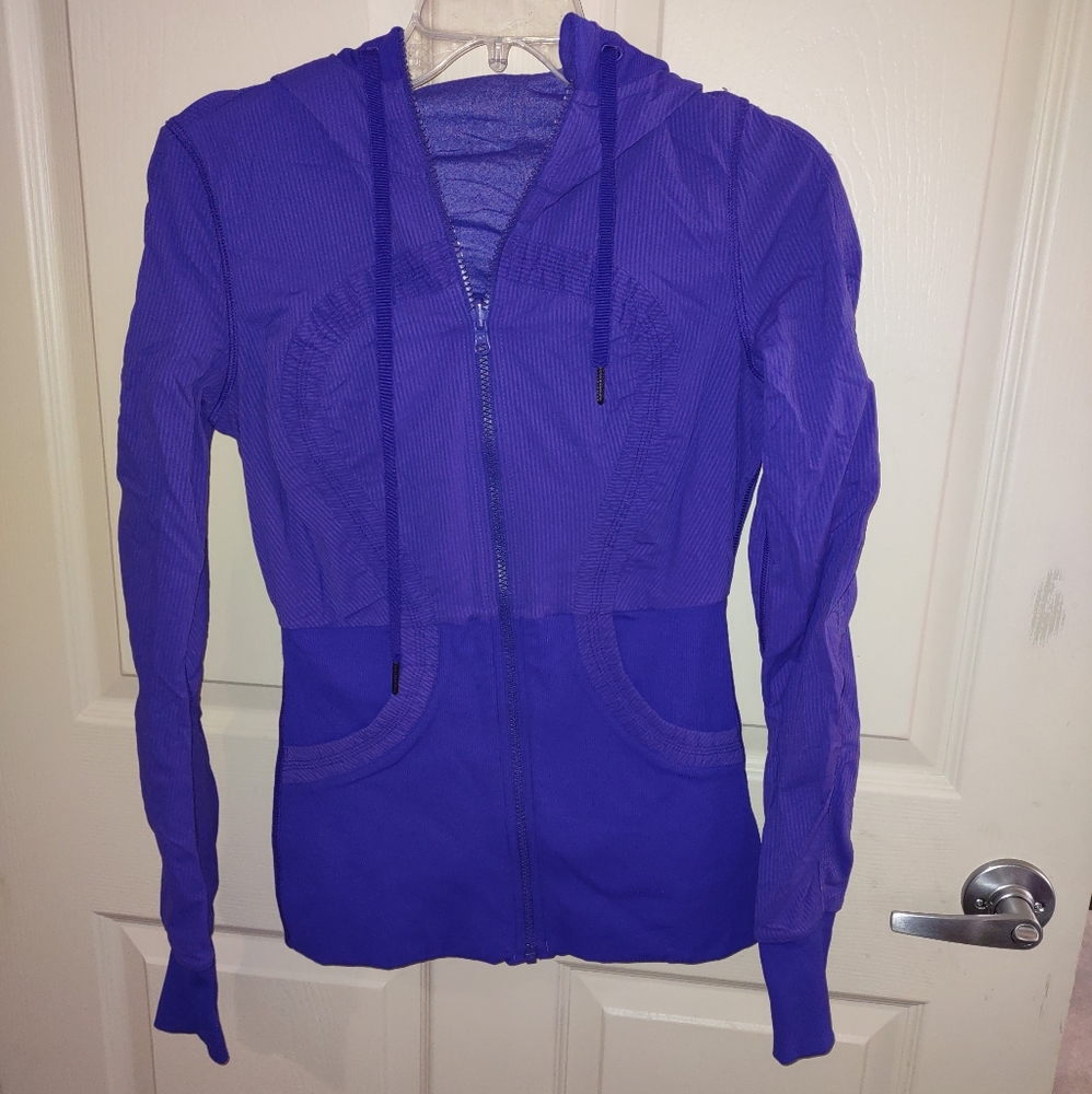 lululemon athletica Purple Zip-Up Hoodie